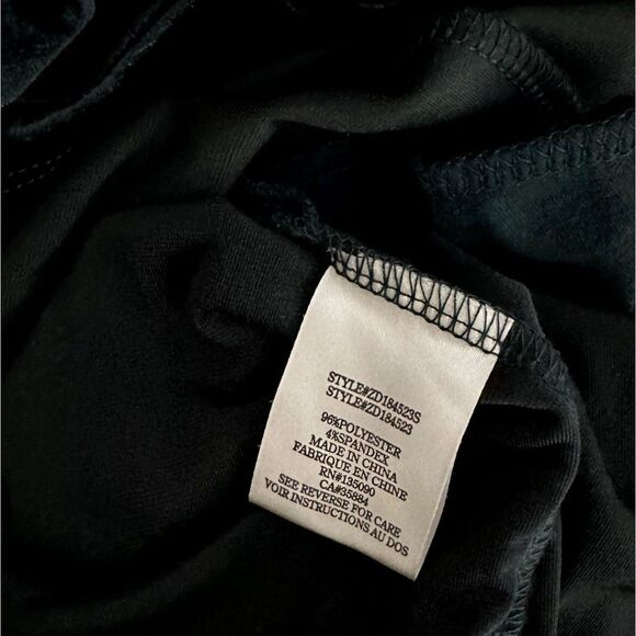 Z Supply Crushed Velvet A Line Dress Green S - Picture 9 of 10